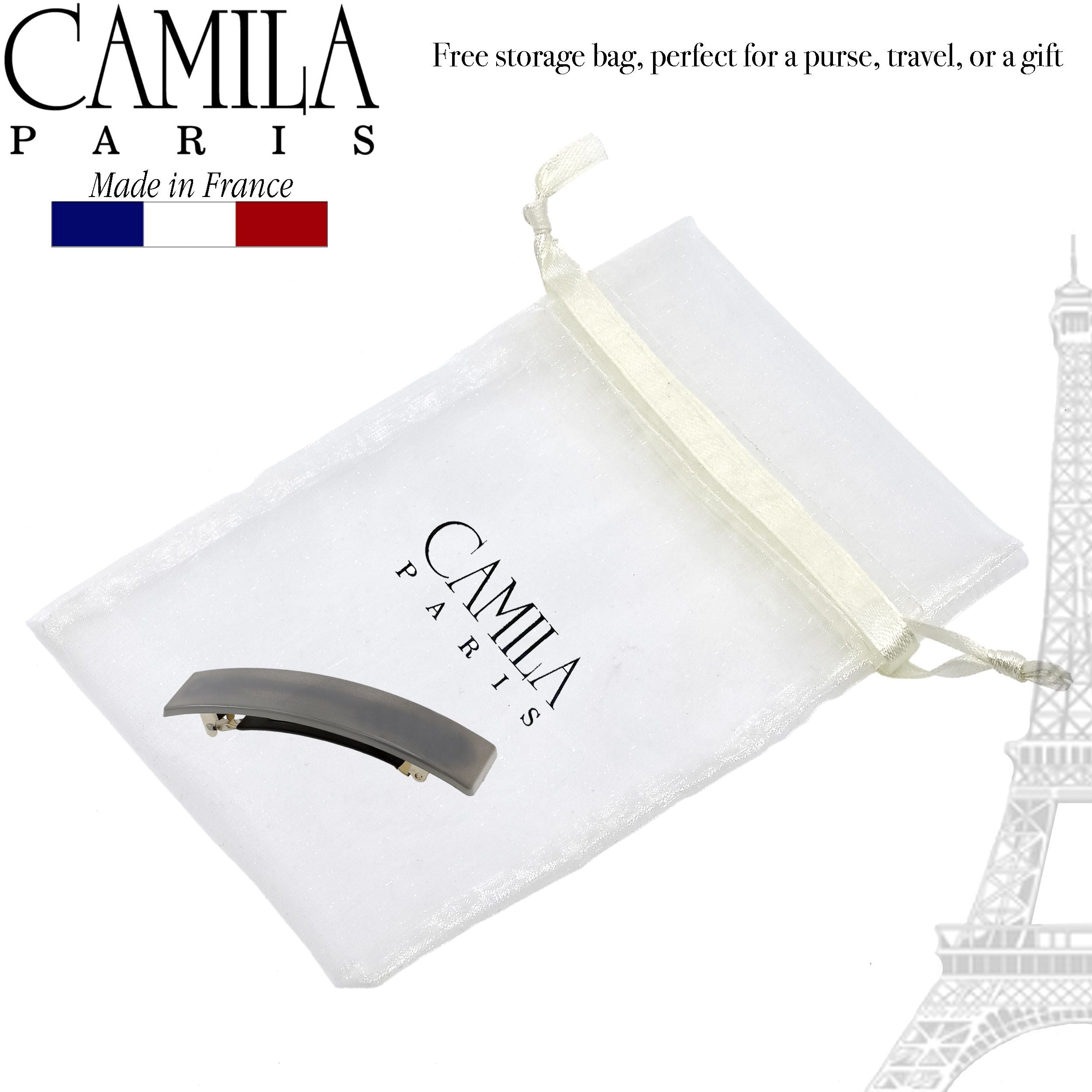 Camila Paris 4.25" French barrette cellulose acetate