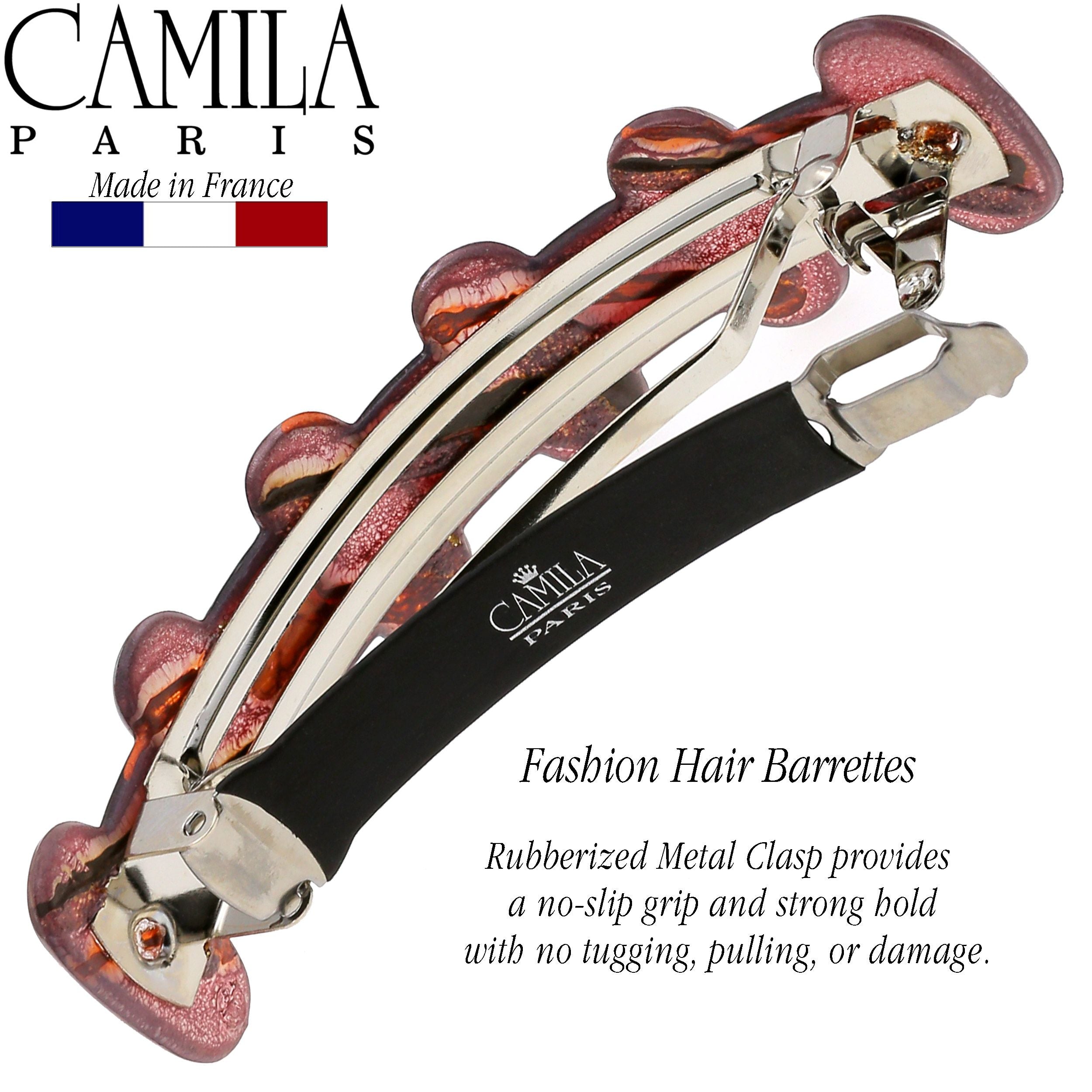 Camila Paris French barrette cellulose acetate