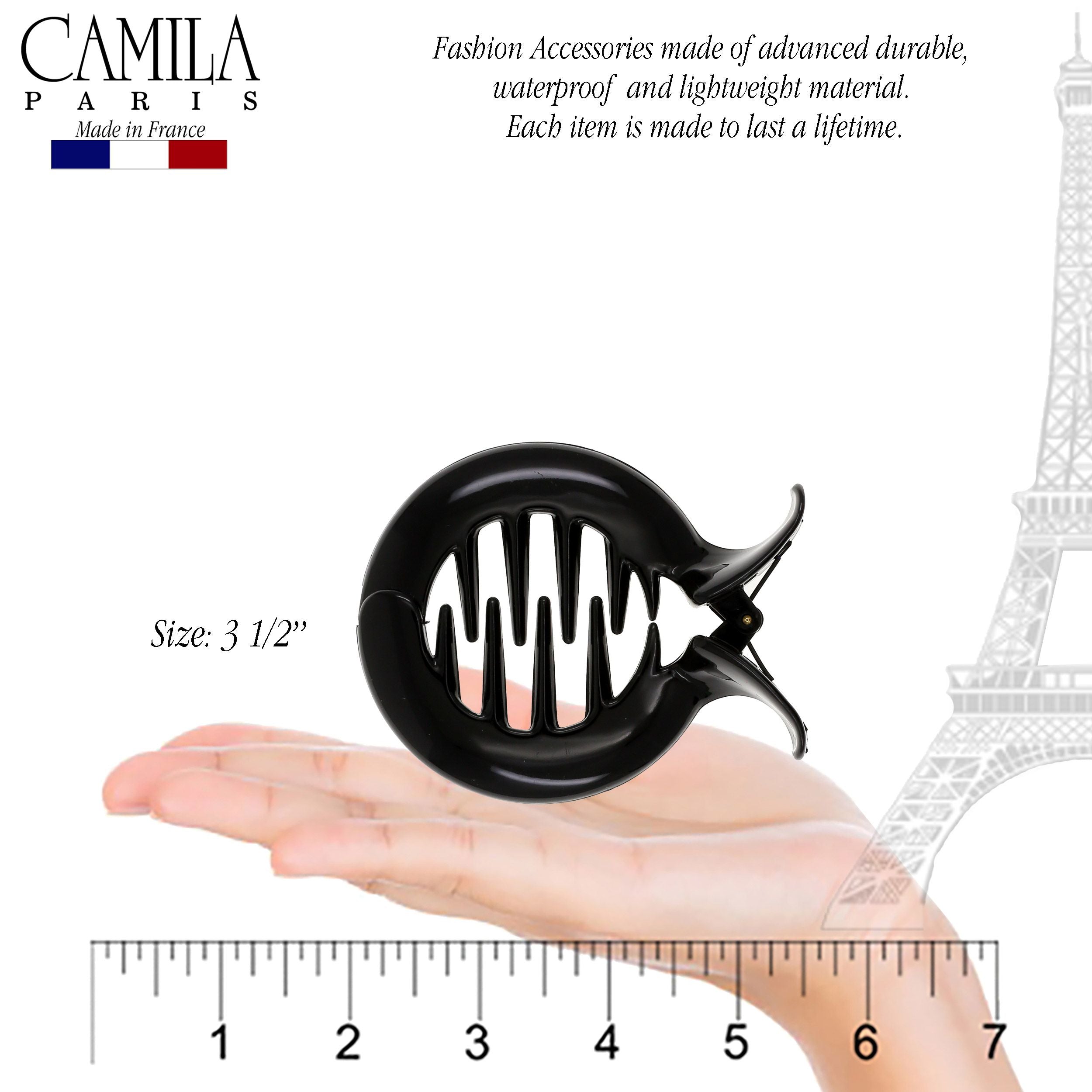 Camila Paris French hair clip cellulose acetate