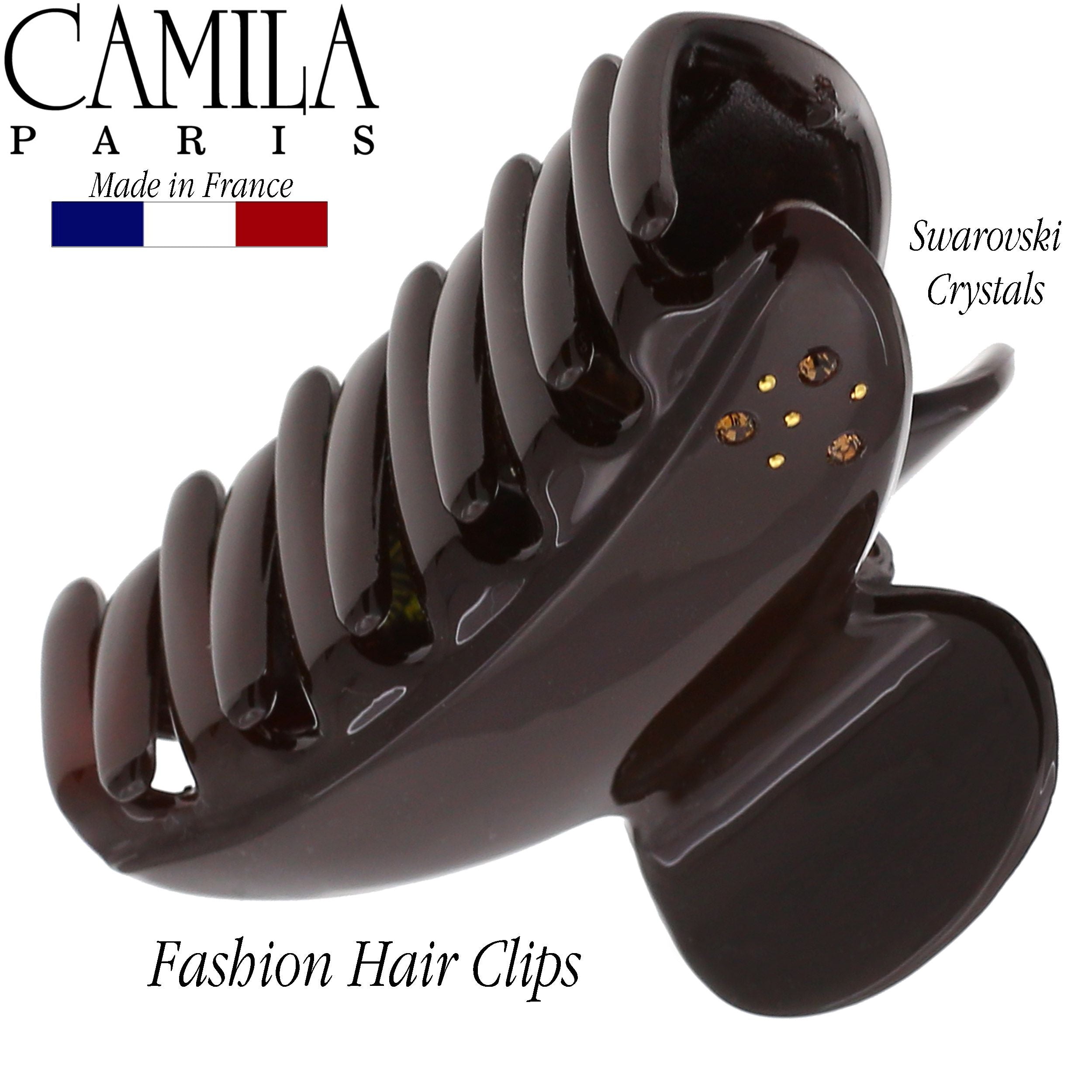Camila Paris Cheeky French hair clip cellulose acetate