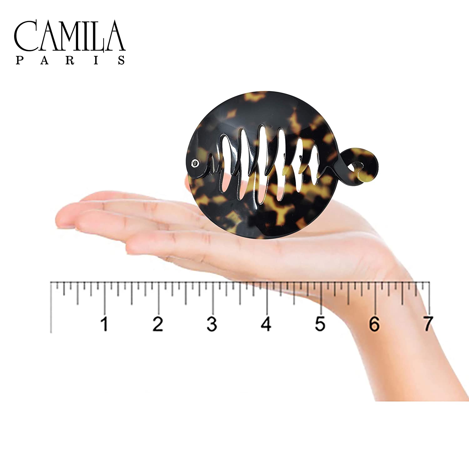 Camila Paris French banana clip cellulose acetate