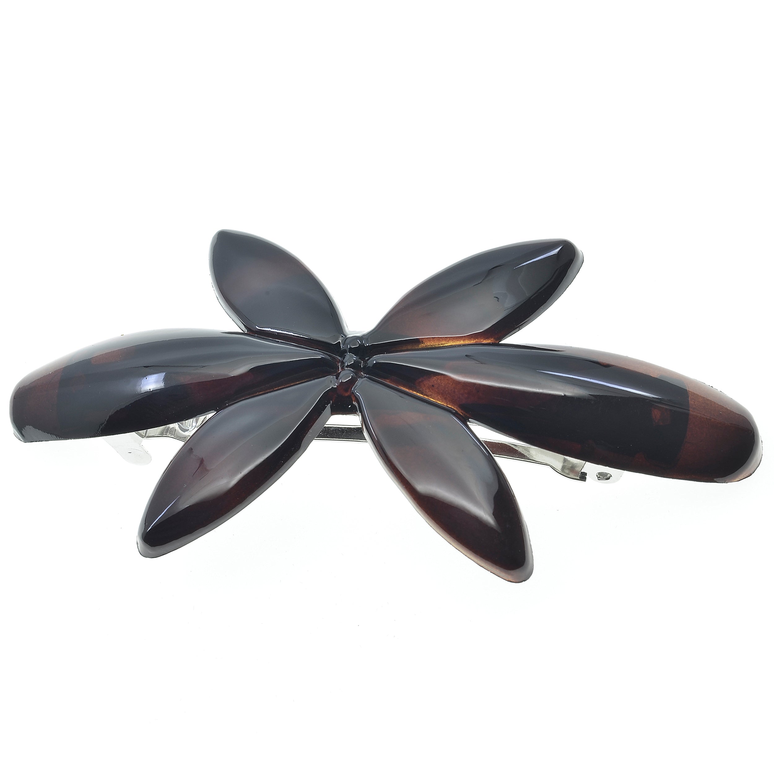 Camila Paris Tortoiseshell French barrette cellulose acetate