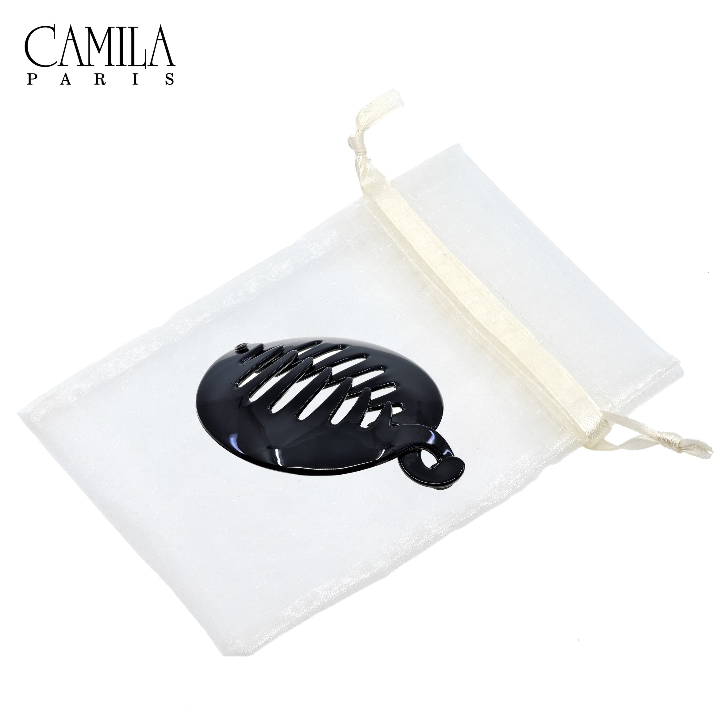 Camila Paris French banana clip cellulose acetate