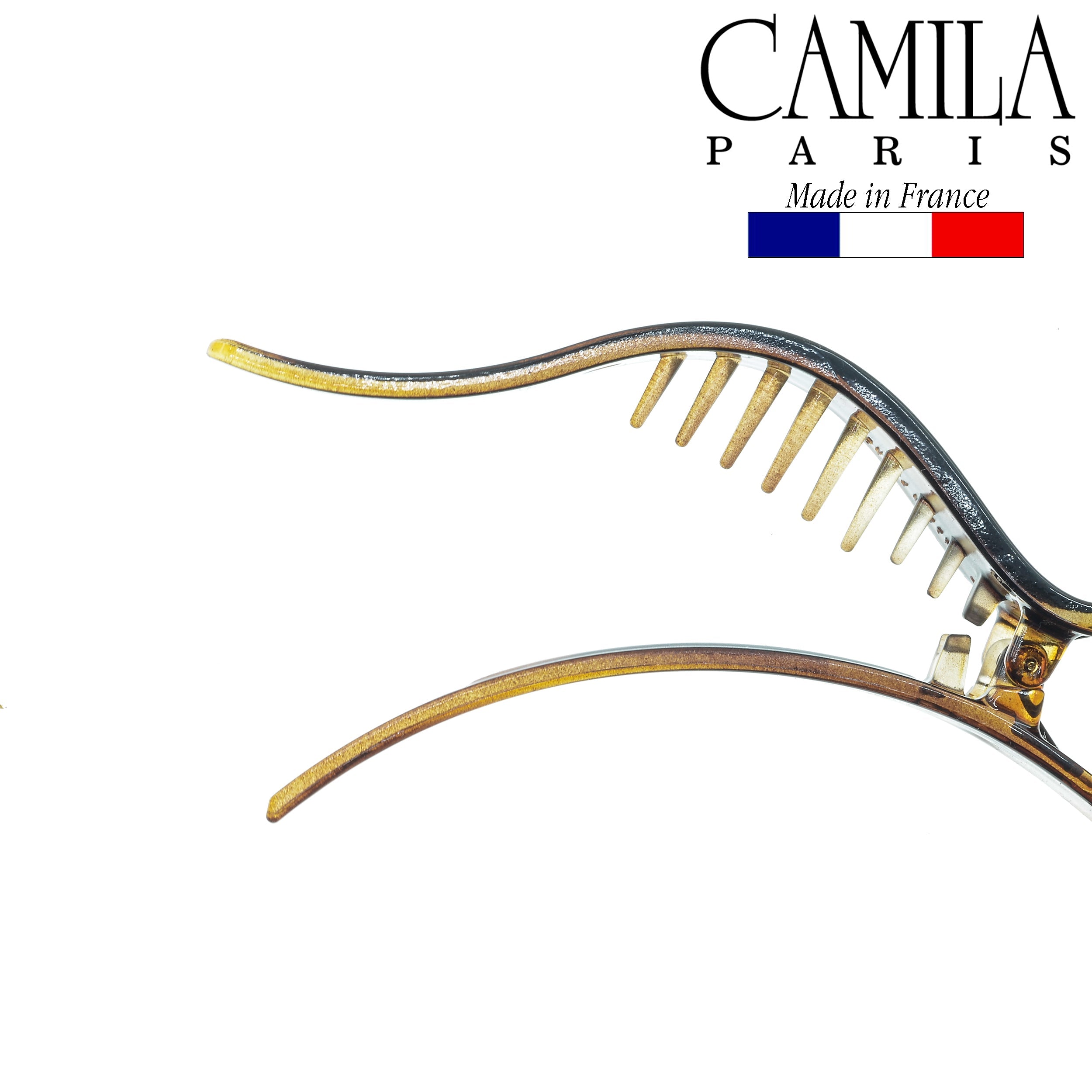 Camila Paris French hair clip cellulose acetate