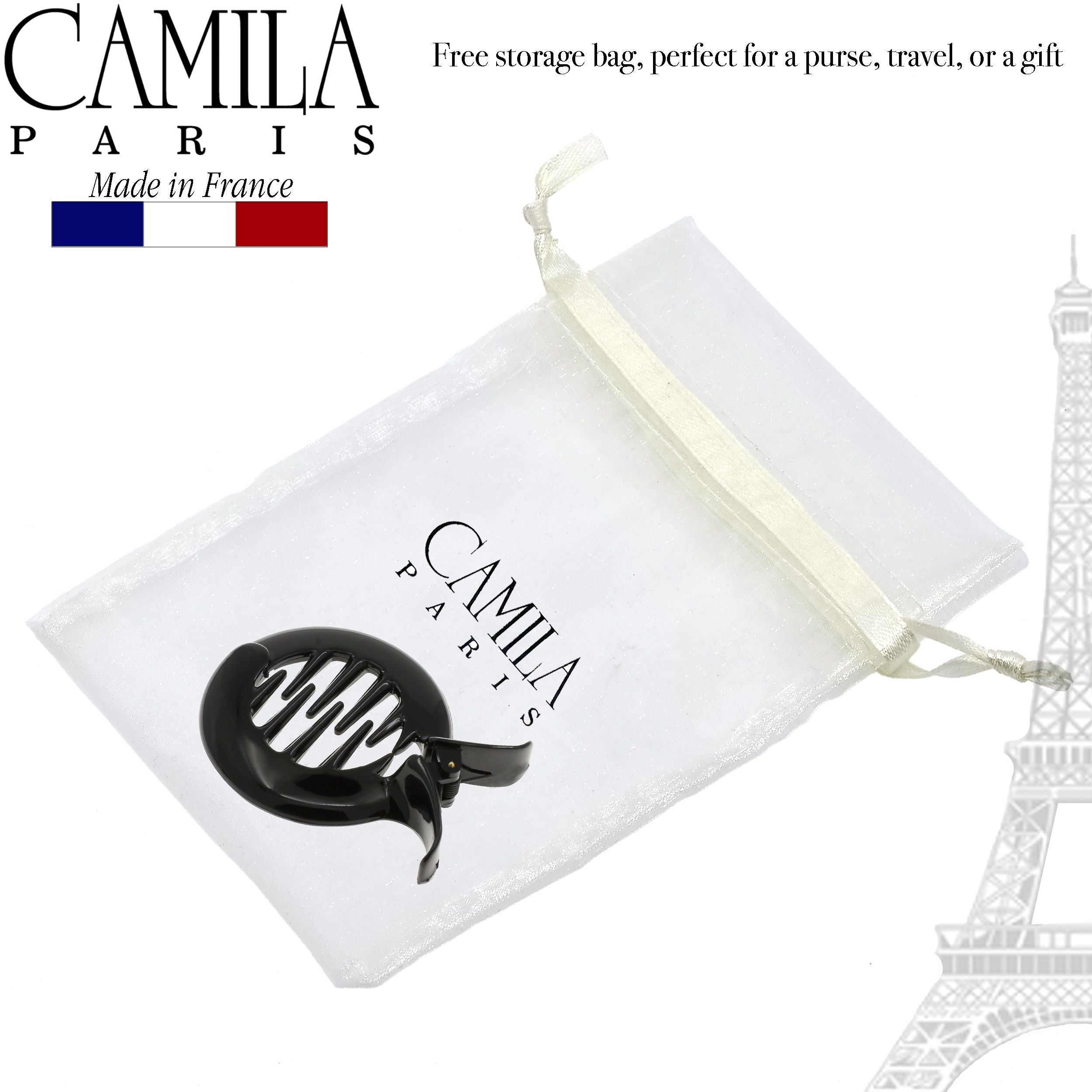 Camila Paris French hair clip cellulose acetate