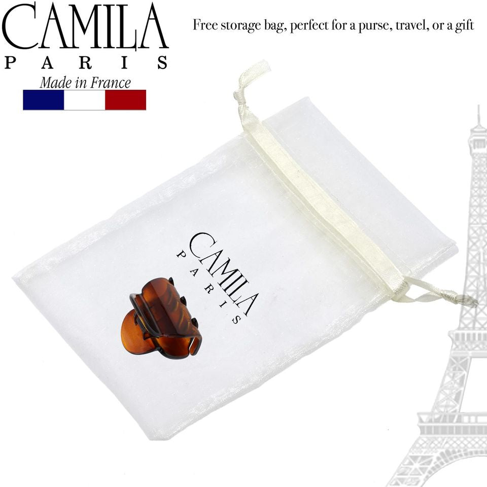 Camila Paris French hair clip cellulose acetate