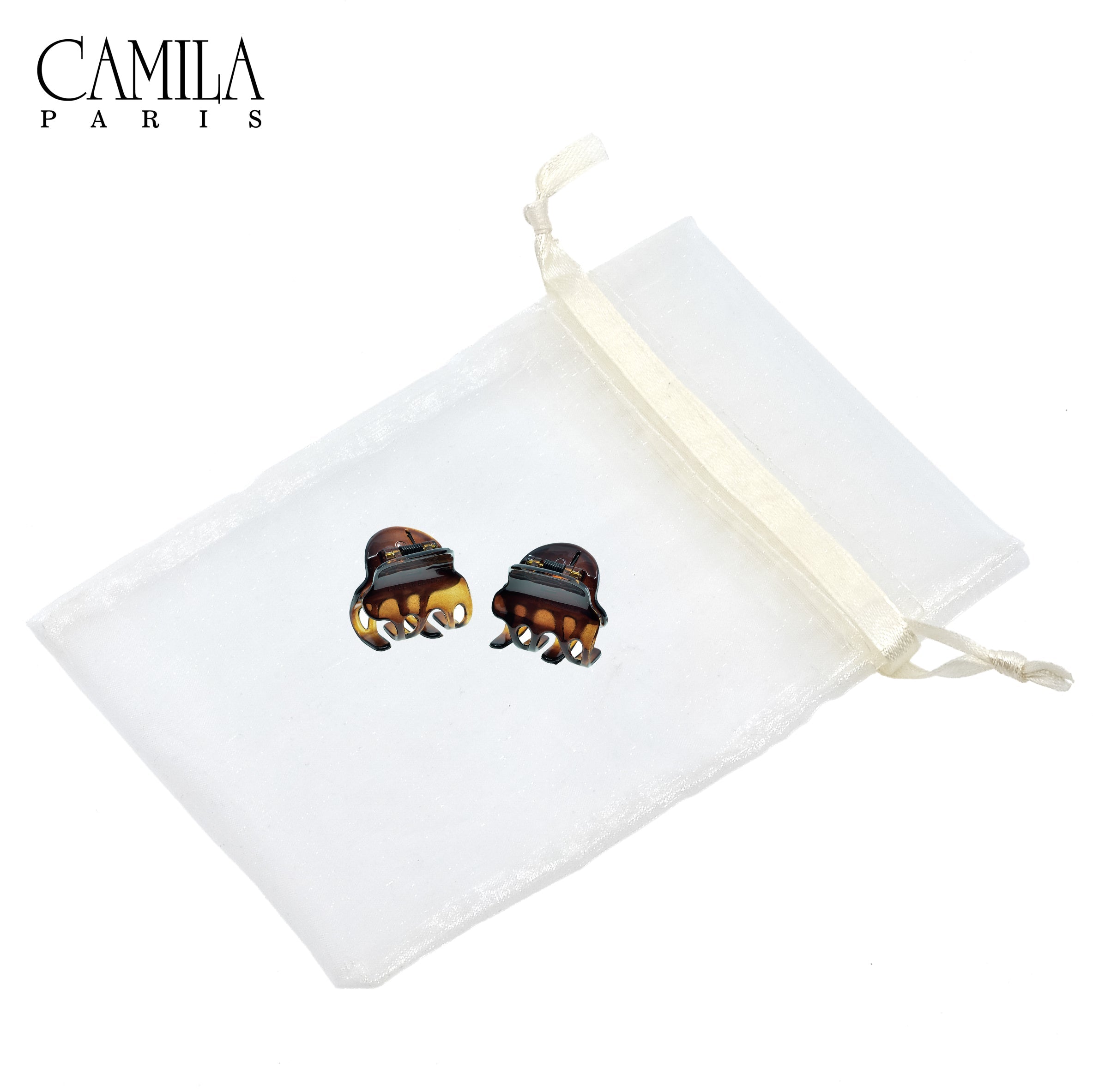 Camila Paris French hair clip cellulose acetate