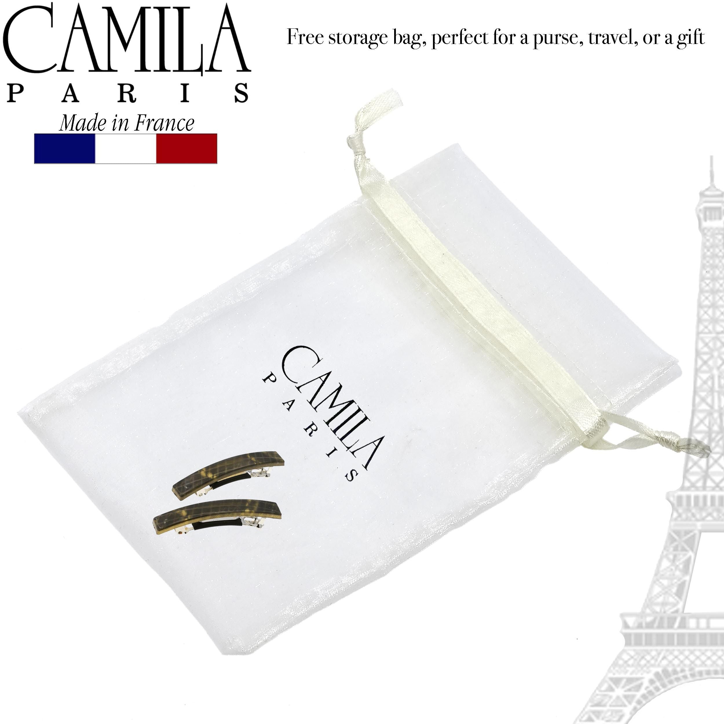 Camila Paris French barrette cellulose acetate