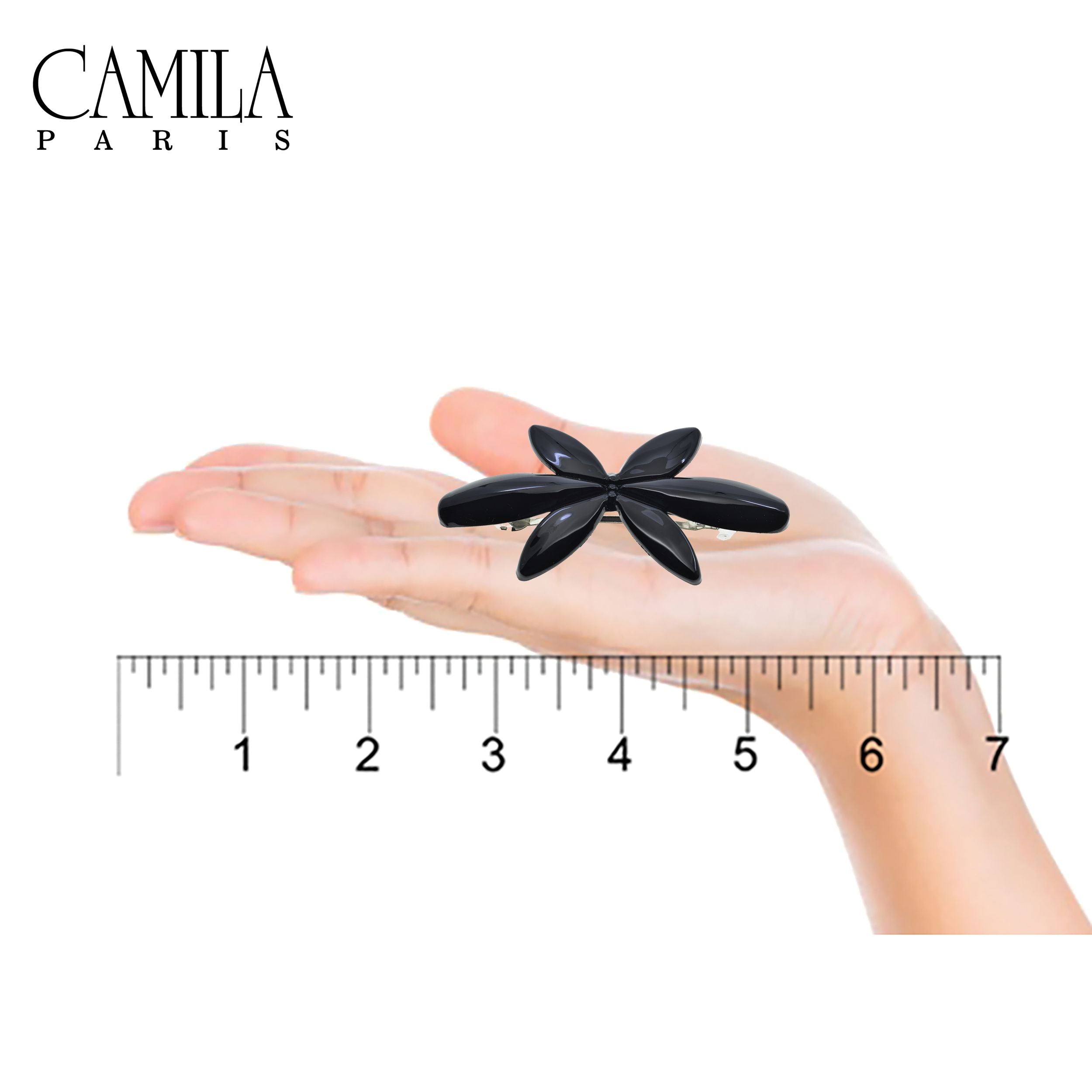 Camila Paris French barrette cellulose acetate