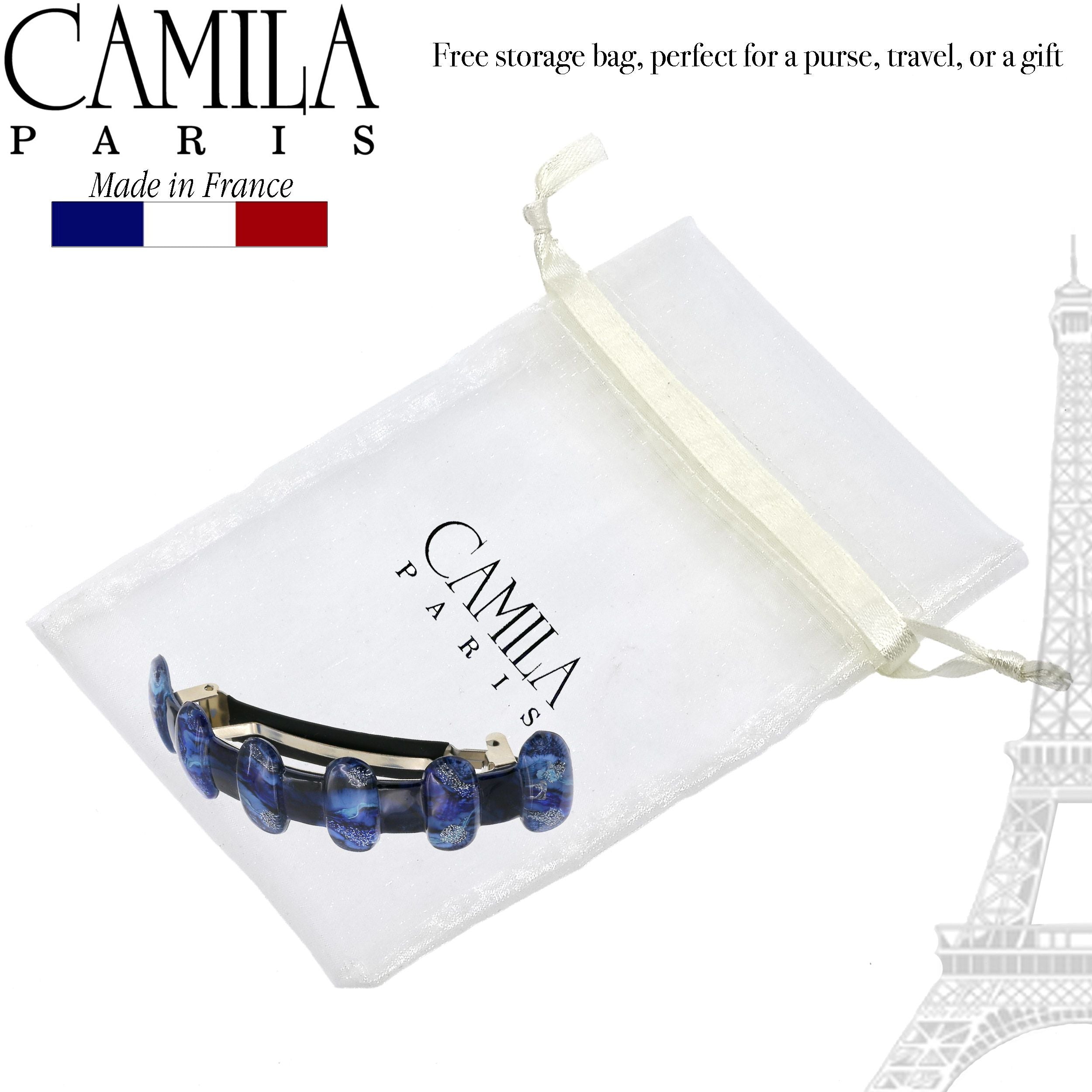 Camila Paris French barrette cellulose acetate